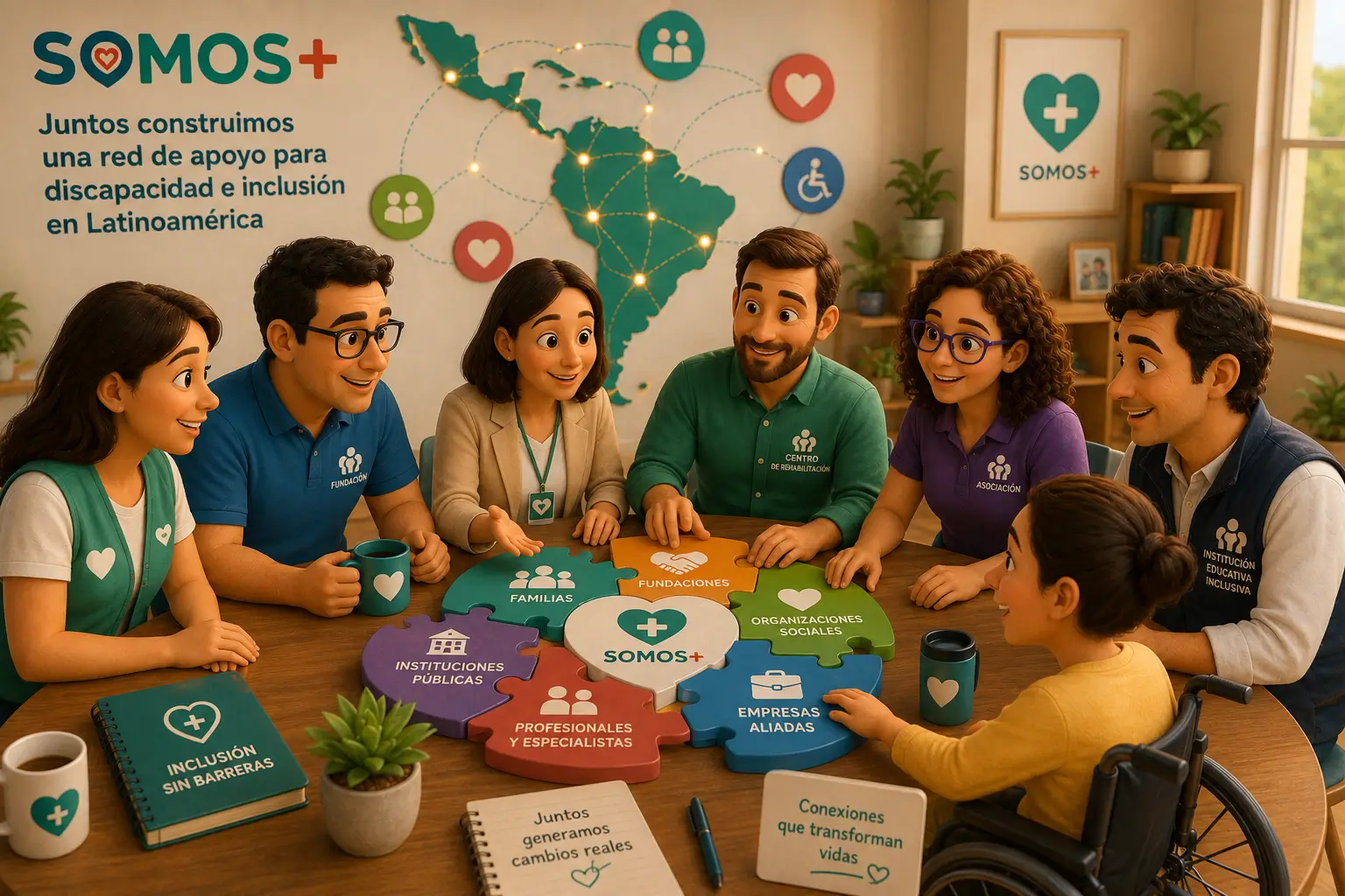 Instituciones, fundaciones y aliados construyendo una red de apoyo para discapacidad e inclusión en Latinoamérica